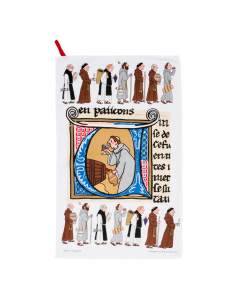 Monks Tea Towel