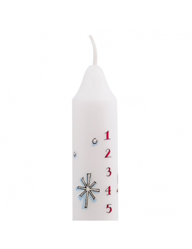Snowmen Advent Candle