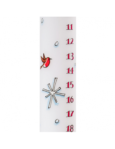 Snowmen Advent Candle