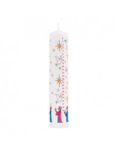 Wise Men Pillar Advent Candle