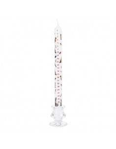 Winter Birds Advent Candle