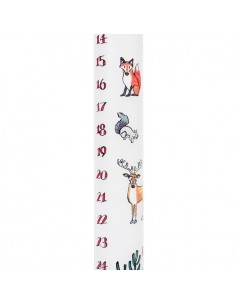 Winter Wildlife Advent Candle 2