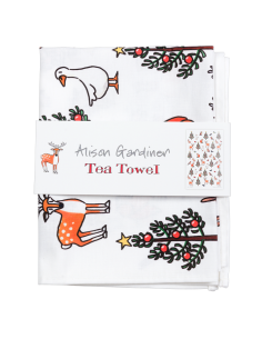 Winter Wildlife Tea Towel 2
