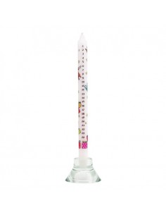 Santa's Sleigh Advent Candle