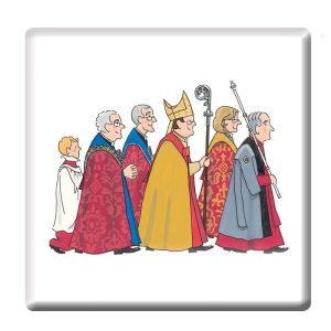 Cathedral Procession Coaster