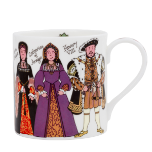 Henry VIII And His Six Wives Fine Bone China Mug