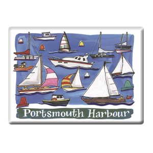 Sailing Boats Portsmouth Fridge Magnet