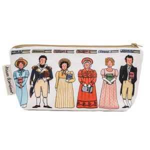 Jane Austen Cosmetic Bag / Pencil Case