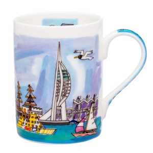 Spinnaker Tower Portsmouth Fine Bone China Mug