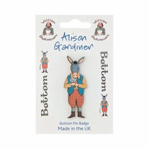 Bottom' Character Single Pin Badge