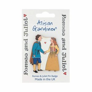 Romeo And Juliet Single Pin Badge