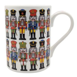 Nutcracker Fine Bone China Christmas Mug