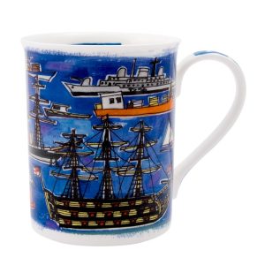 Portsmouth Harbour Fine Bone China Mug