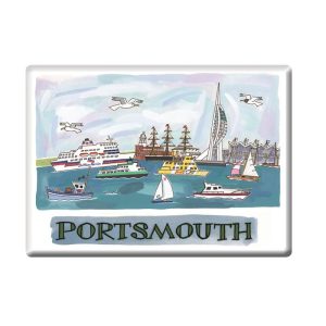 Spinnaker Tower Portsmouth Fridge Magnet