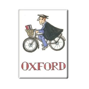 Cycling Tutor Oxford Fridge Magnet