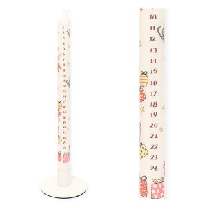 Santa's Sleigh Christmas Dinner Advent Candle
