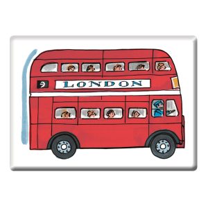 London Bus Fridge Magnet