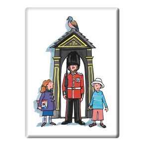 Guardsman On Duty London Fridge Magnet