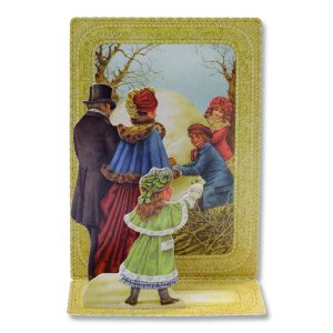 Outdoor Family Pop-Up Christmas Card